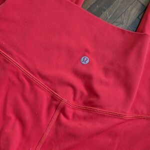 lululemon athletica Red Women's Pants